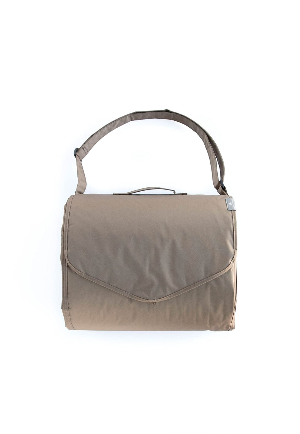 Little Unicorn exterior zipper pocket detail securing essentials on outings
