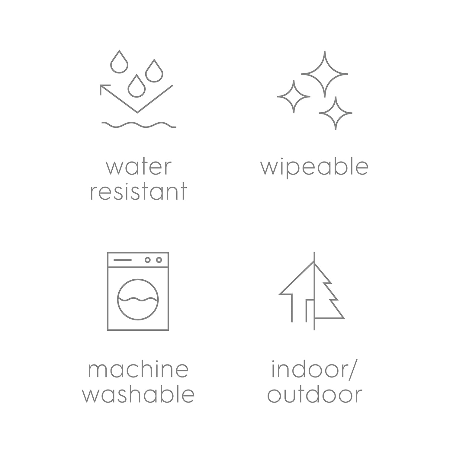 Little Unicorn material weave detail highlights durable, long-lasting build