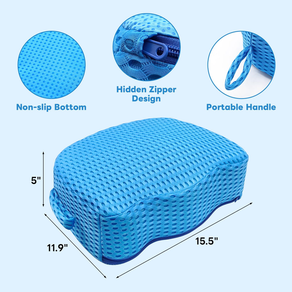 LIUYALO 3D air mesh cover close view for fast draining and easy cleaning