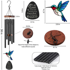 Livinges hummingbird suncatcher close-up reflecting sunlight and providing comforting symbol