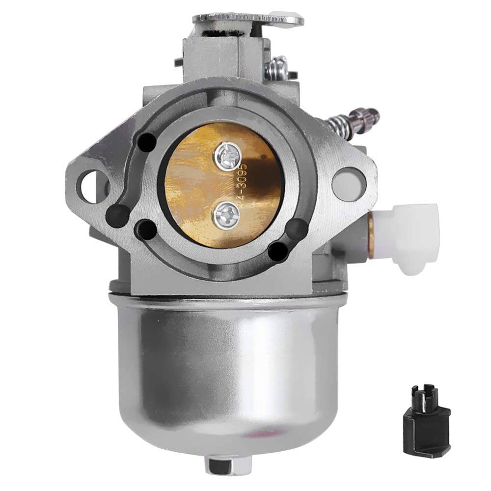 LIYYOO carburetor close-up of throttle bore demonstrating precise machining
