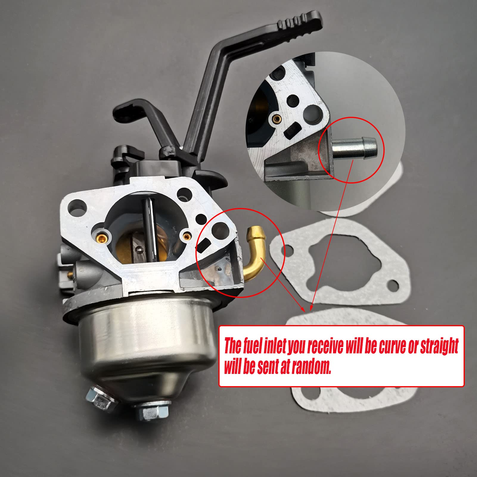 LIZAPUS Huayi carburetor float bowl close-up showing clean machining for reliable fuel metering