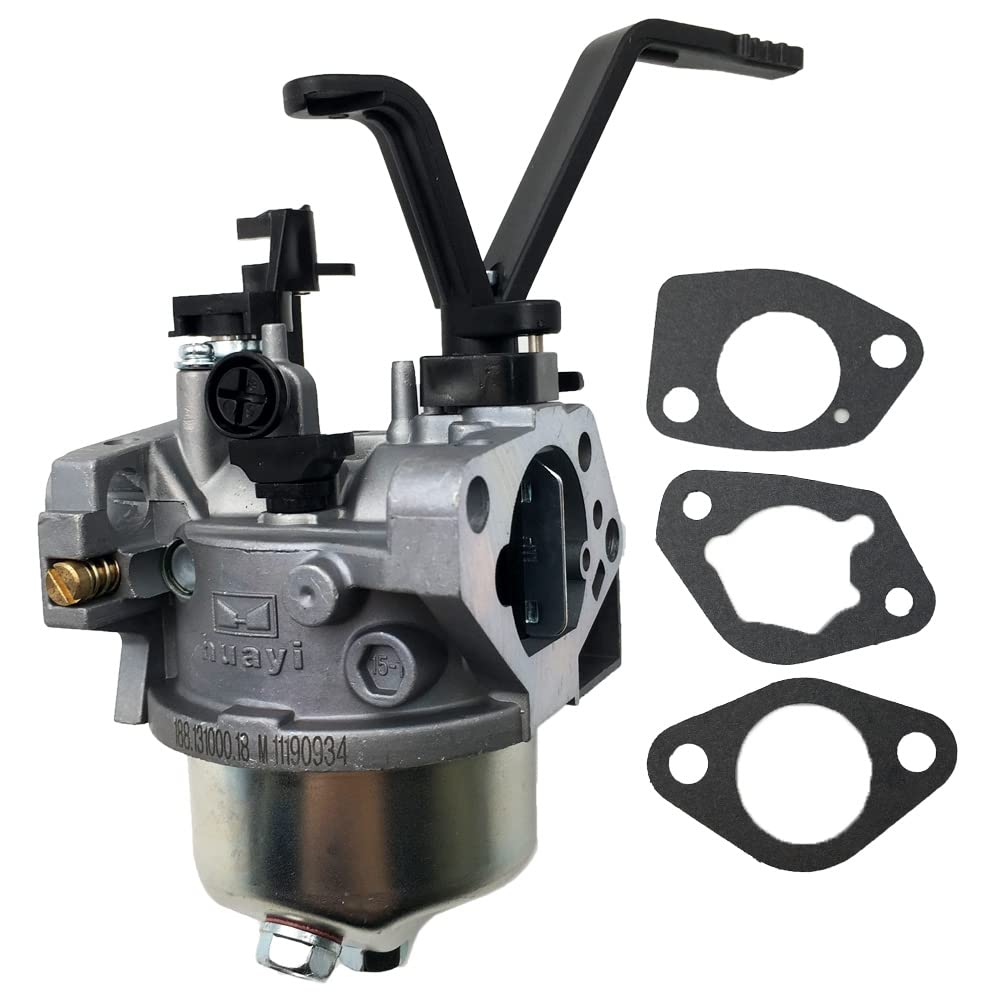 LIZAPUS Huayi carburetor front view showing mounting points and fitment benefit