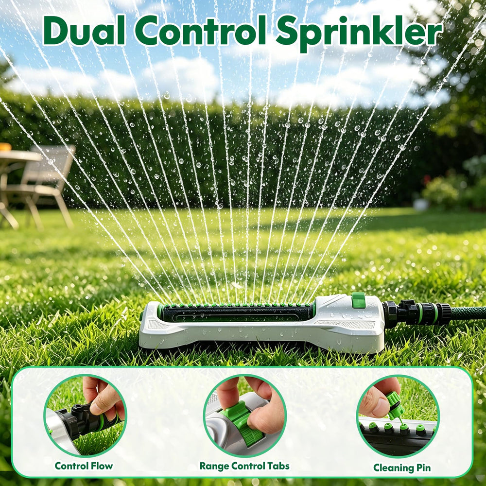 Lizjarol top detail of flow dial providing precise water volume control