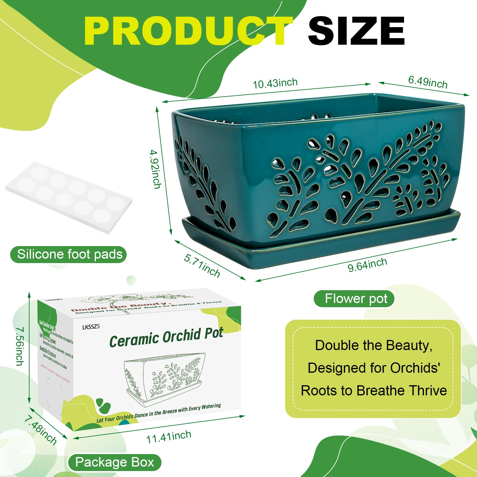 LKSSZS closeup of glaze and thick ceramic walls ensuring long-lasting finish