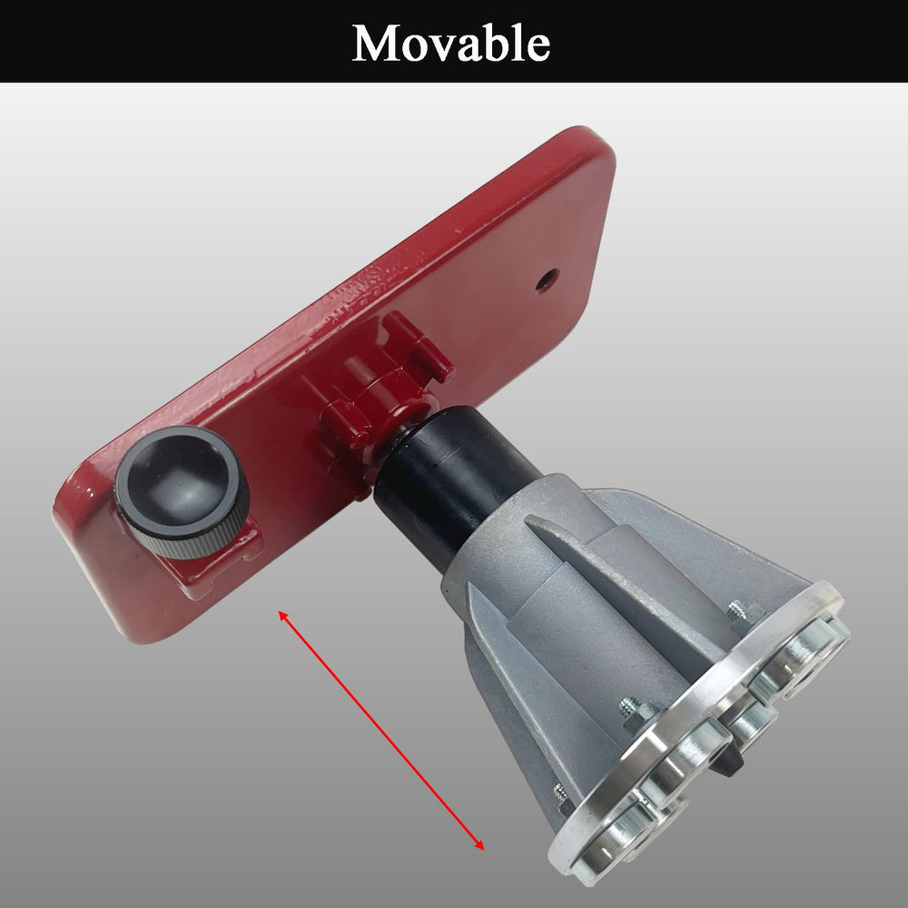 LLANNDER red finish detail highlighting corrosion-resistant coating and visibility