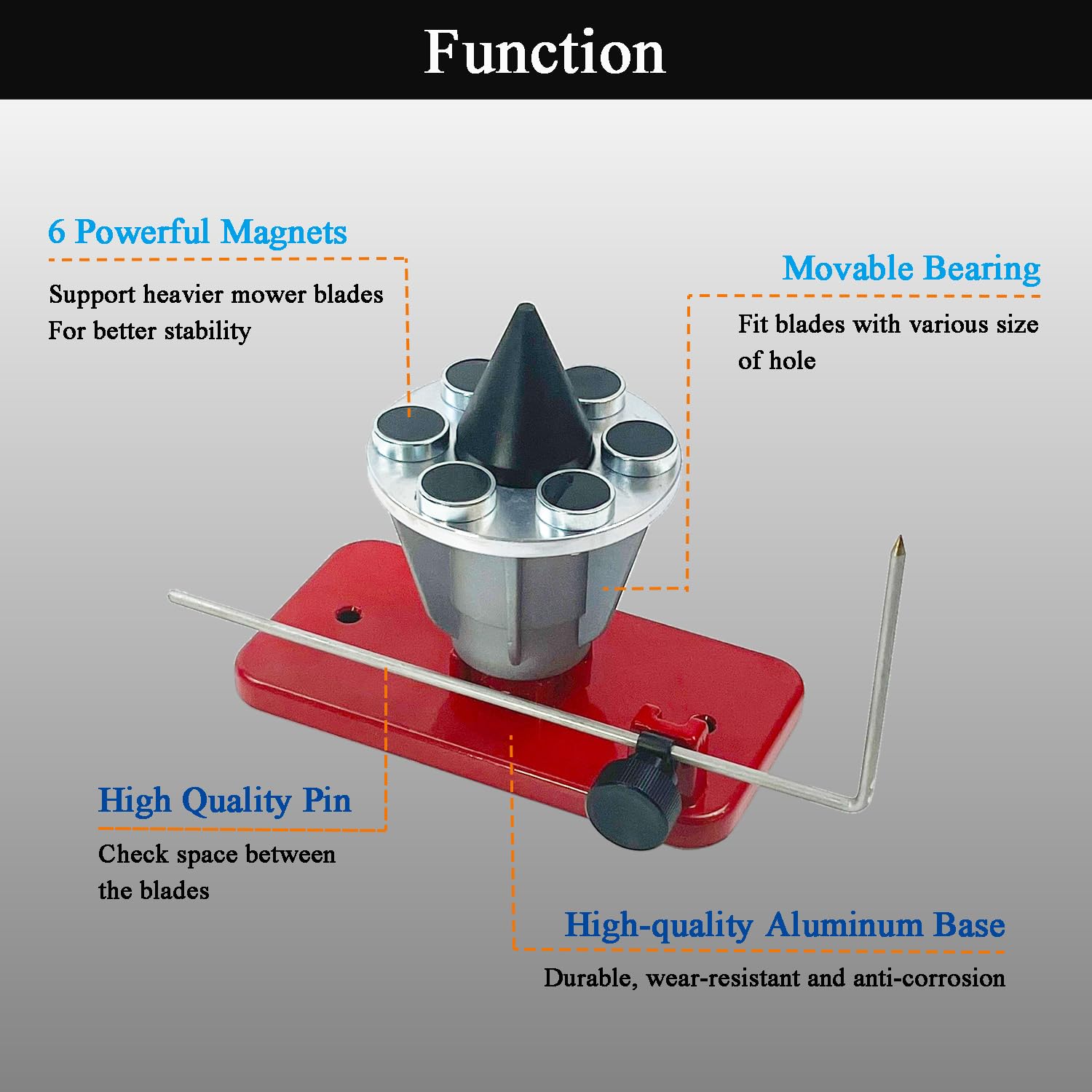 LLANNDER side profile showing aluminum and steel construction for durability