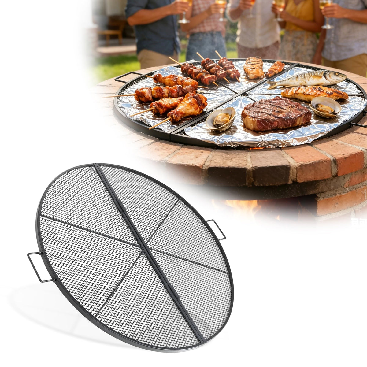 LLARGUEST front view of 36-inch grill grate showing full cooking surface and durability