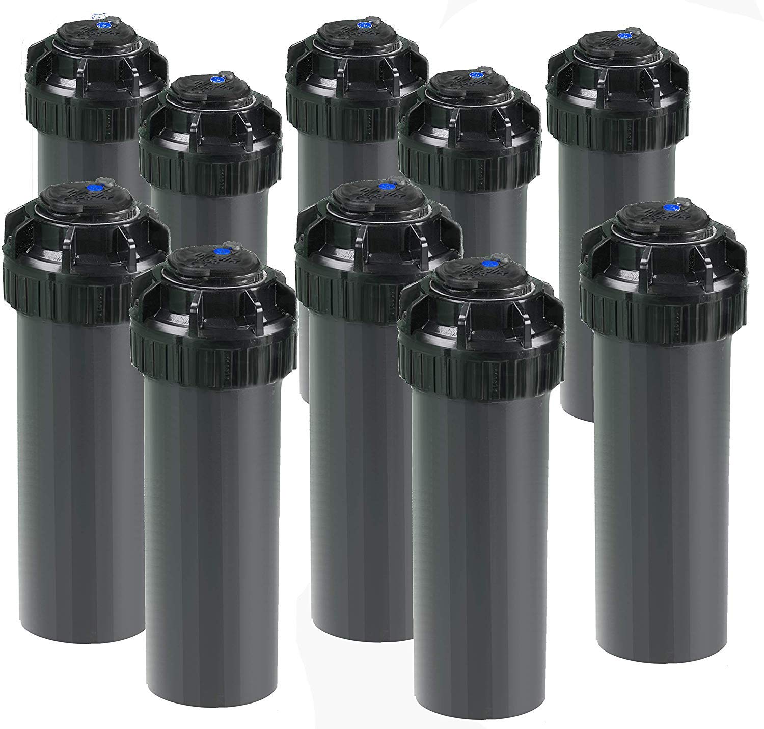 LLWQuanZSS Rainbird 5004 front view showing compact pop-up head and easy-install benefits