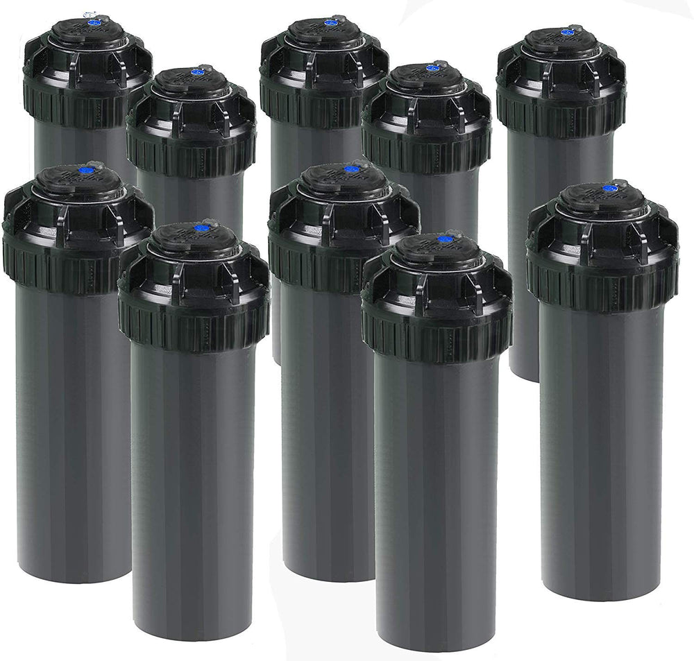 LLWQuanZSS Rainbird 5004 front view showing compact pop-up head and easy-install benefits