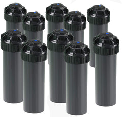 LLWQuanZSS Rainbird 5004 front view showing compact pop-up head and easy-install benefits