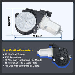 LLYZFED side profile showing rugged motor housing and corrosion-resistant finish for durability