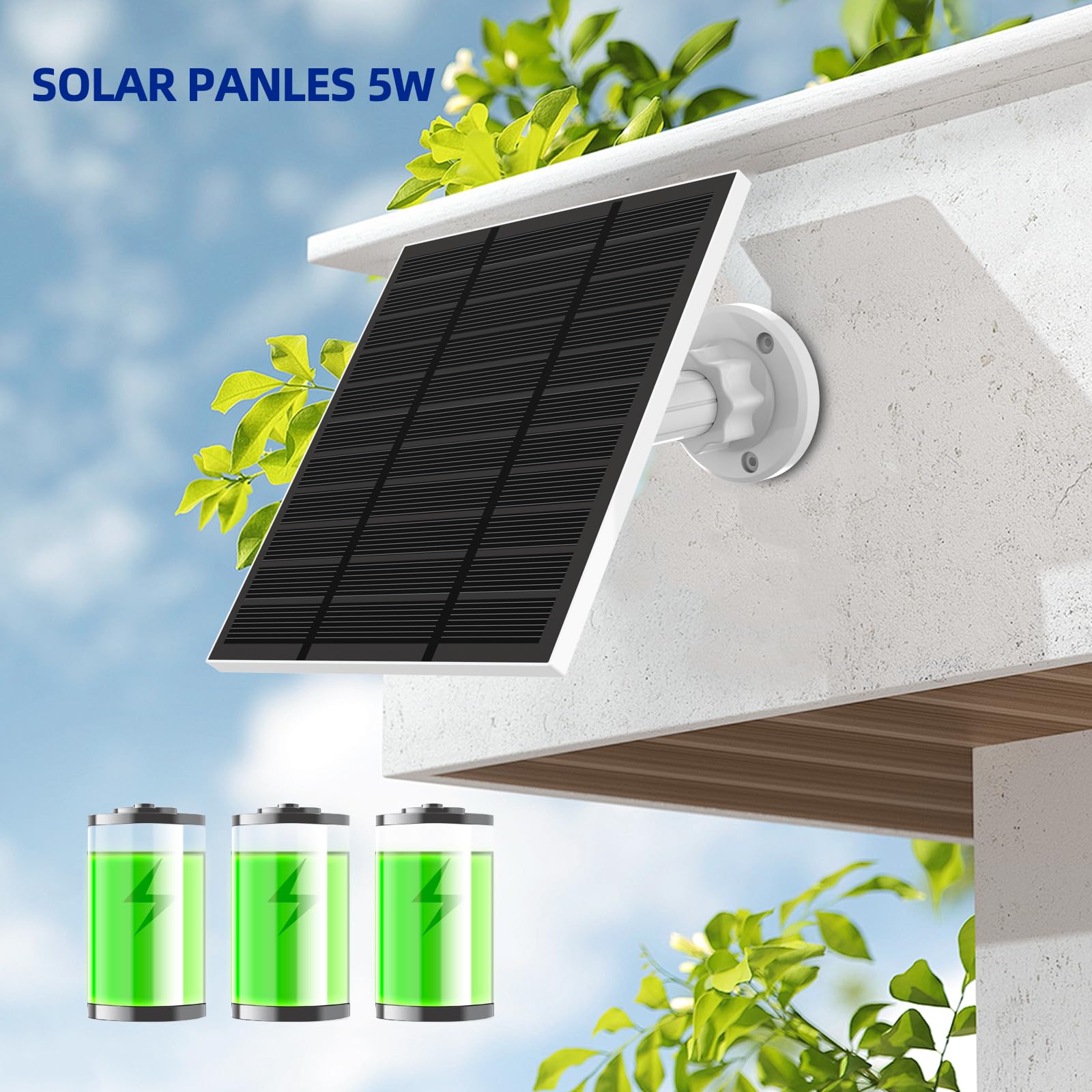 LMDTYN panel tilted showing 360° adjustable bracket for optimal sun exposure