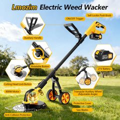 Lmozim brushless motor close-up highlighting durable power and efficient cutting performance