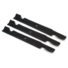 LMParts Toro 54in blade front view showing OEM fit and clean edge benefit