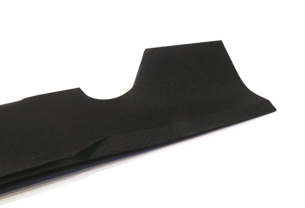 LMParts blade on mower cutting lawn showing restored cutting performance benefit