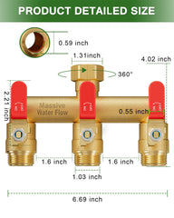LNEZCDB close-up of brass texture and finish demonstrating corrosion resistance and long-lasting strength