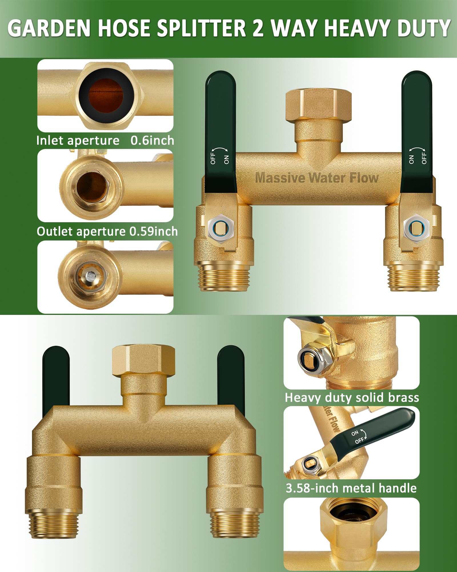LNEZCDB side profile highlighting 2.79-inch outlet spacing to reduce stress