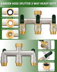 LNEZCDB side profile showing 1.6-inch outlet spacing that reduces stress on attached timers