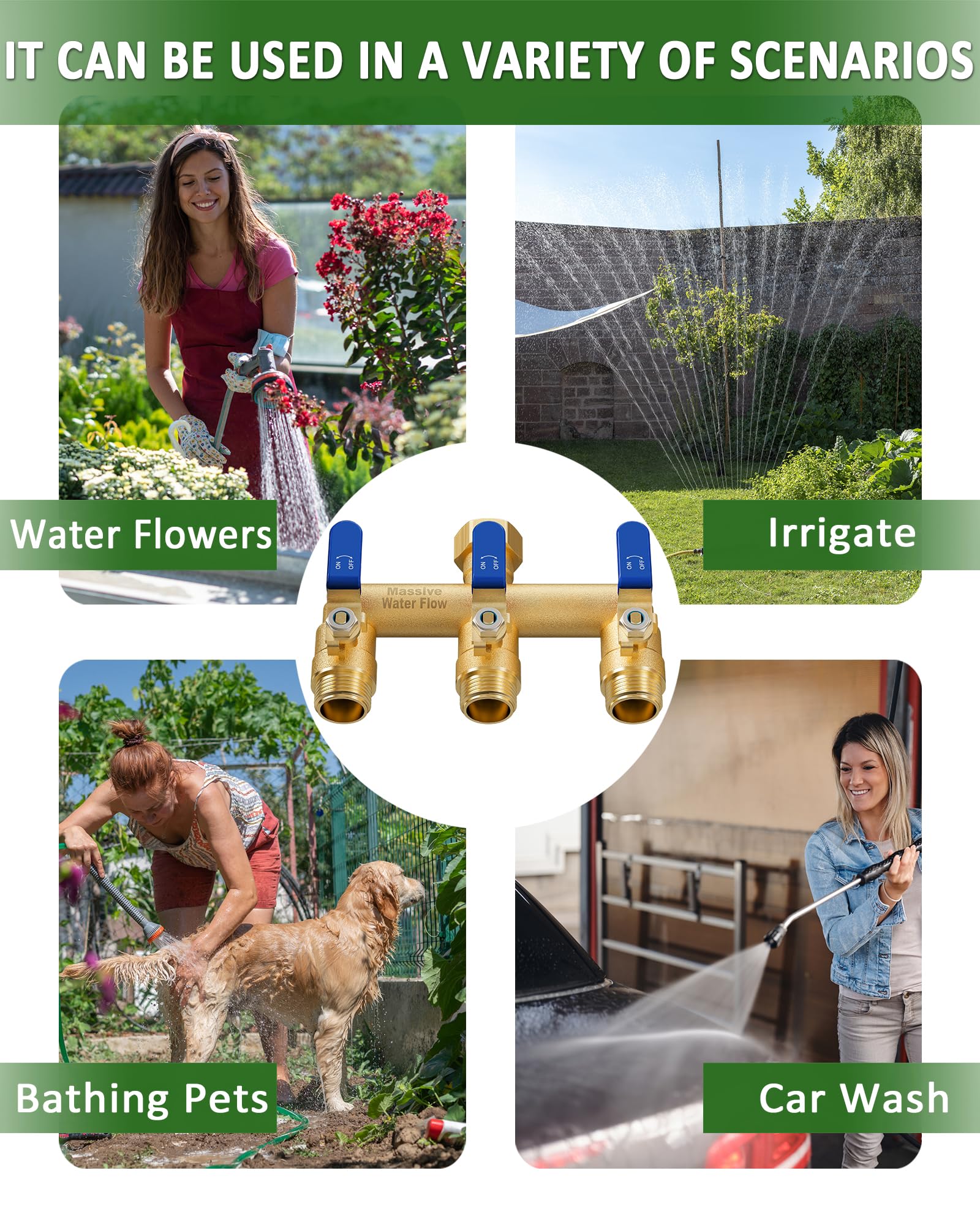 LNEZCDB product packaging and label showing brass construction and model details for buyers