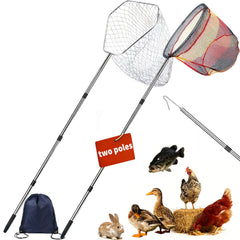 LOADFIZZ front view of 2-pack kit showing nets and poles for easy storage