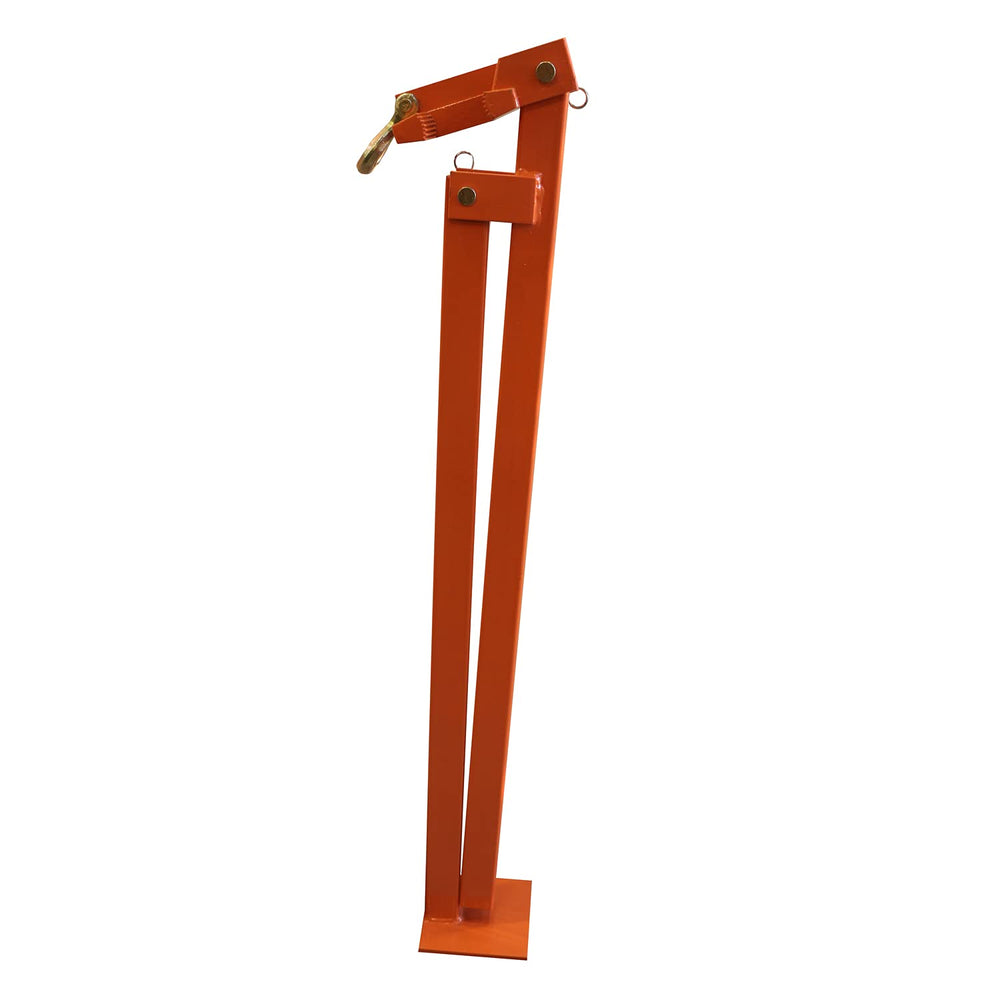 LOADSECRTOOL close-up of puller plate and hook detailing durable steel benefit