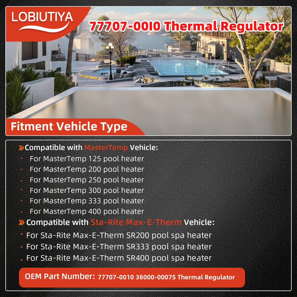 LOBIUTIYA close-up of thermostat element highlighting precise operation