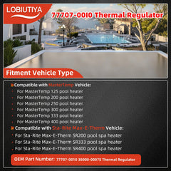 LOBIUTIYA close-up of thermostat element highlighting precise operation
