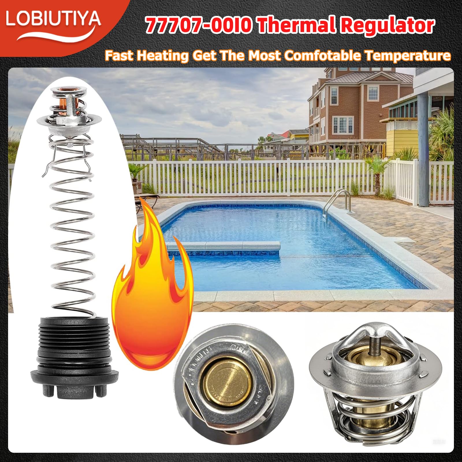 LOBIUTIYA installed in heater restoring reliable temperature cycling