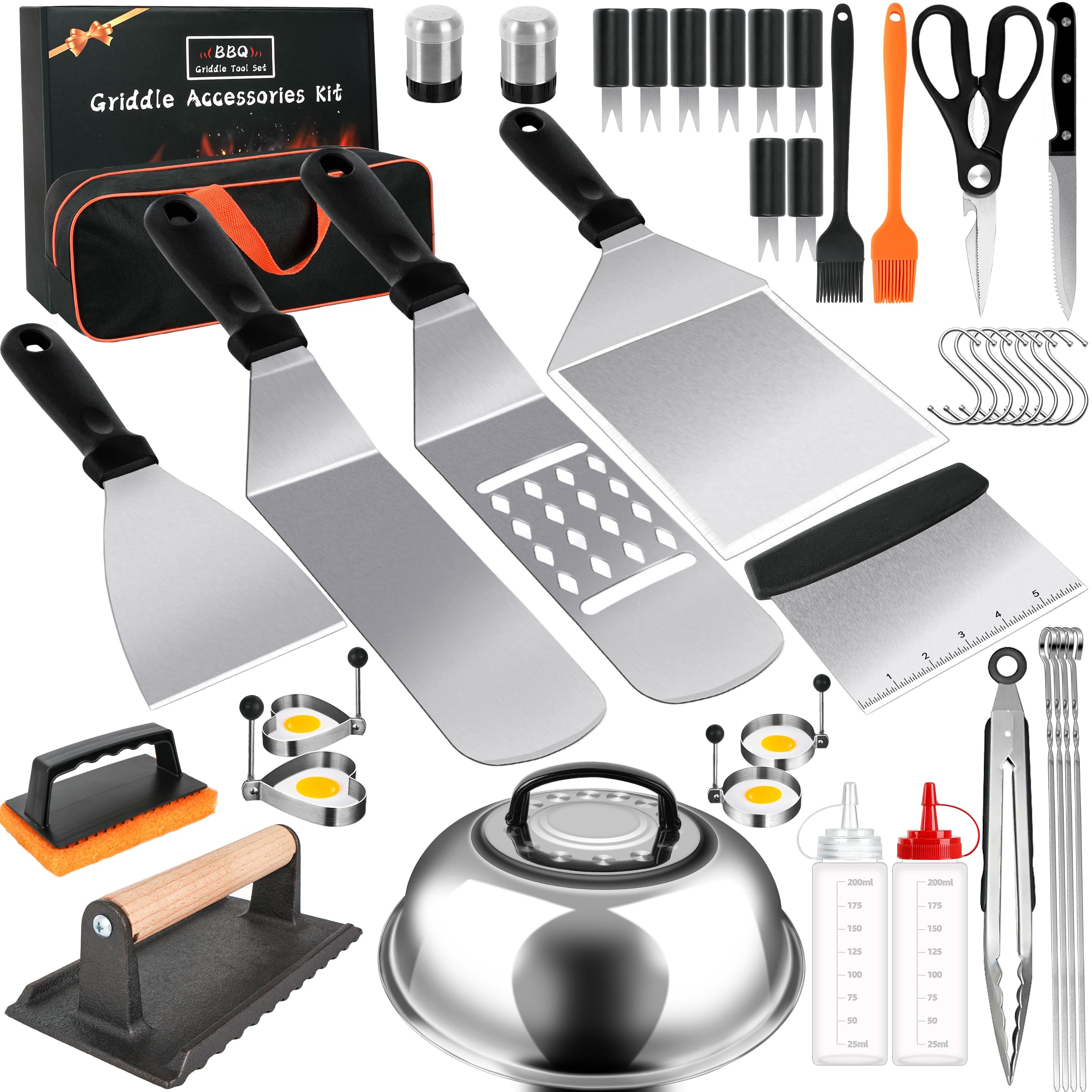 LOCONHA full 42-piece griddle kit packaged, shows complete tool selection and convenience
