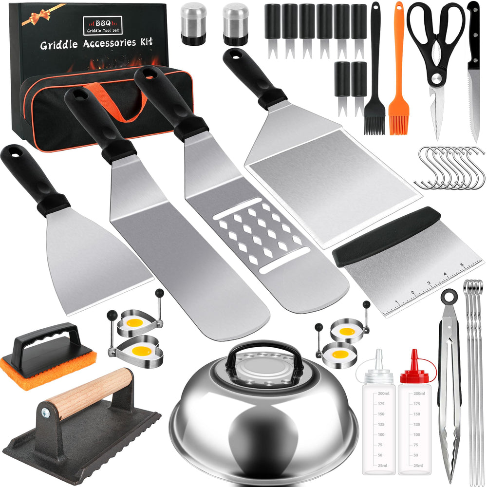 LOCONHA full 42-piece griddle kit packaged, shows complete tool selection and convenience