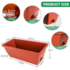 LOCONHA smooth plastic surface texture easy to clean and maintain