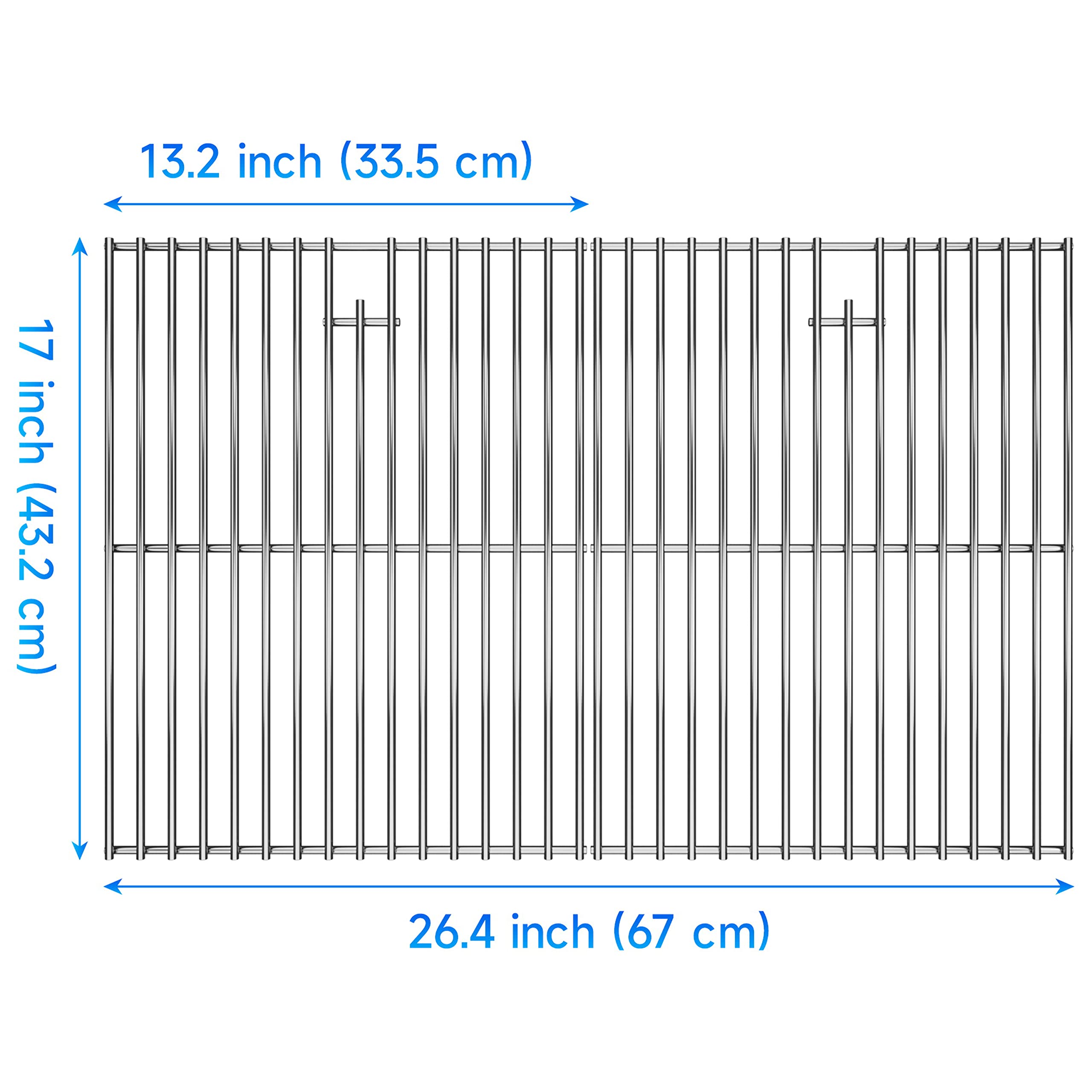 LOCVCDA close-up of stainless steel rods highlighting corrosion resistance benefit