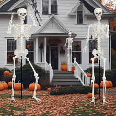 Lodou hanging on porch display for quick, dramatic installation