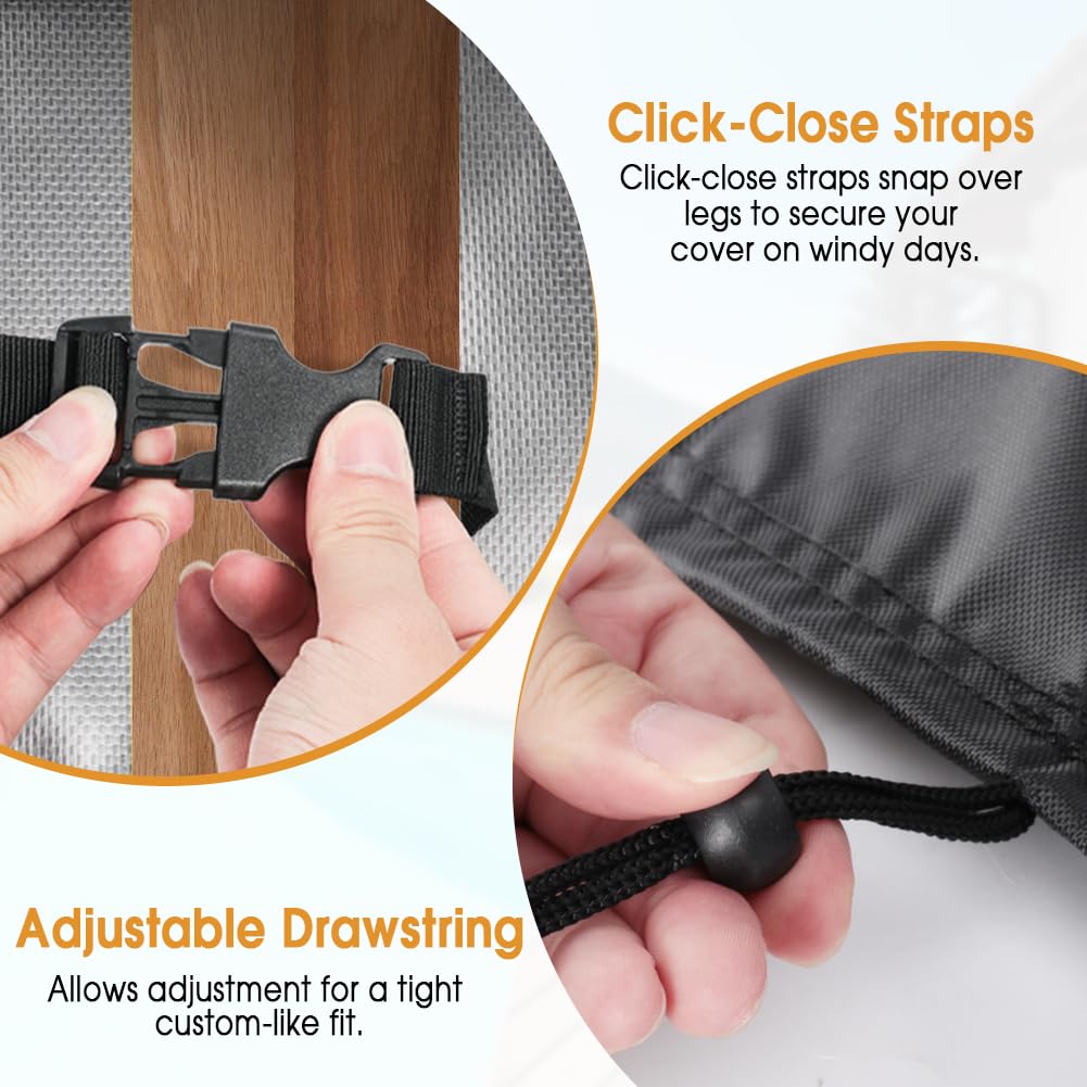 Loenel waterproof zipper detail for easy removal and secure fit