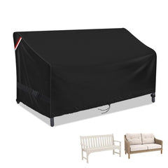 Loenel front view of fitted loveseat cover showing full protection