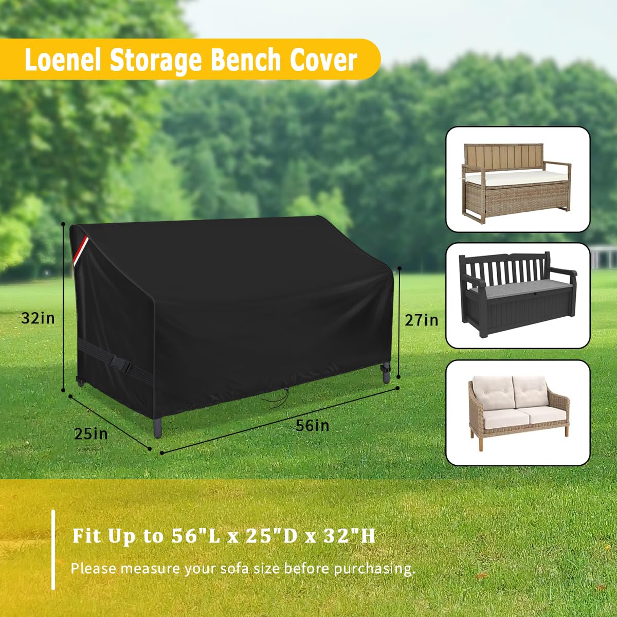 Loenel side handles shown in use, allows easy on and off installation