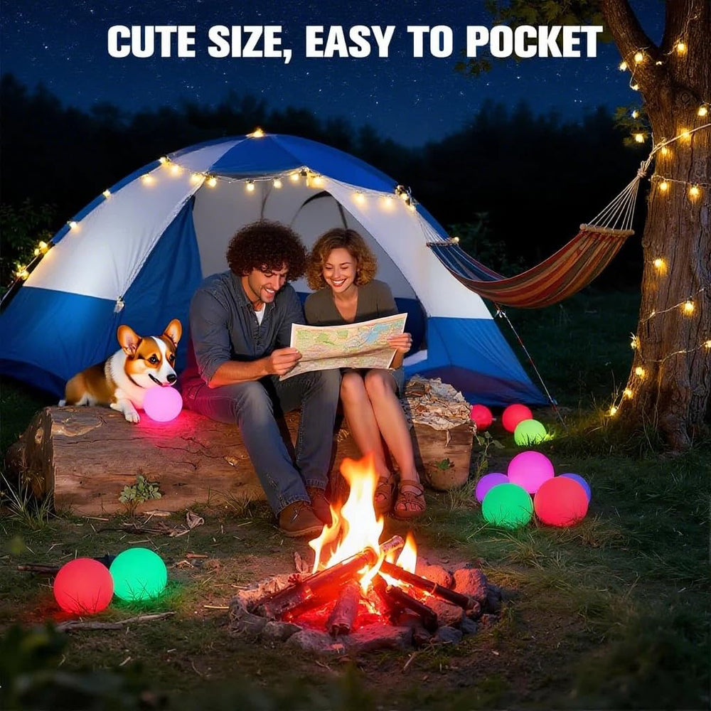LOFTEK held in hand for scale highlighting compact portable 8-inch size benefit