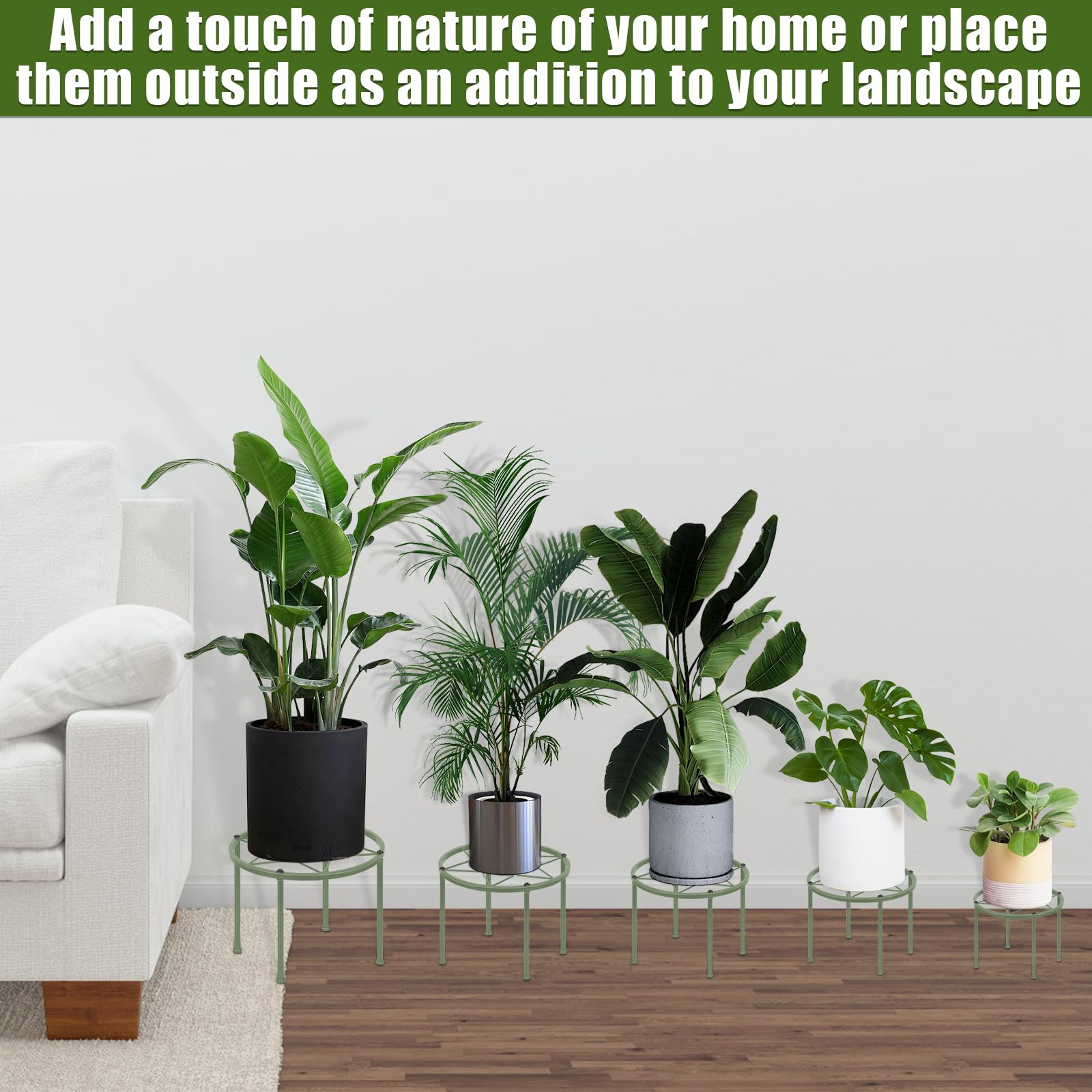 lokeisna five sizes displayed indoors showing versatile arrangement and style