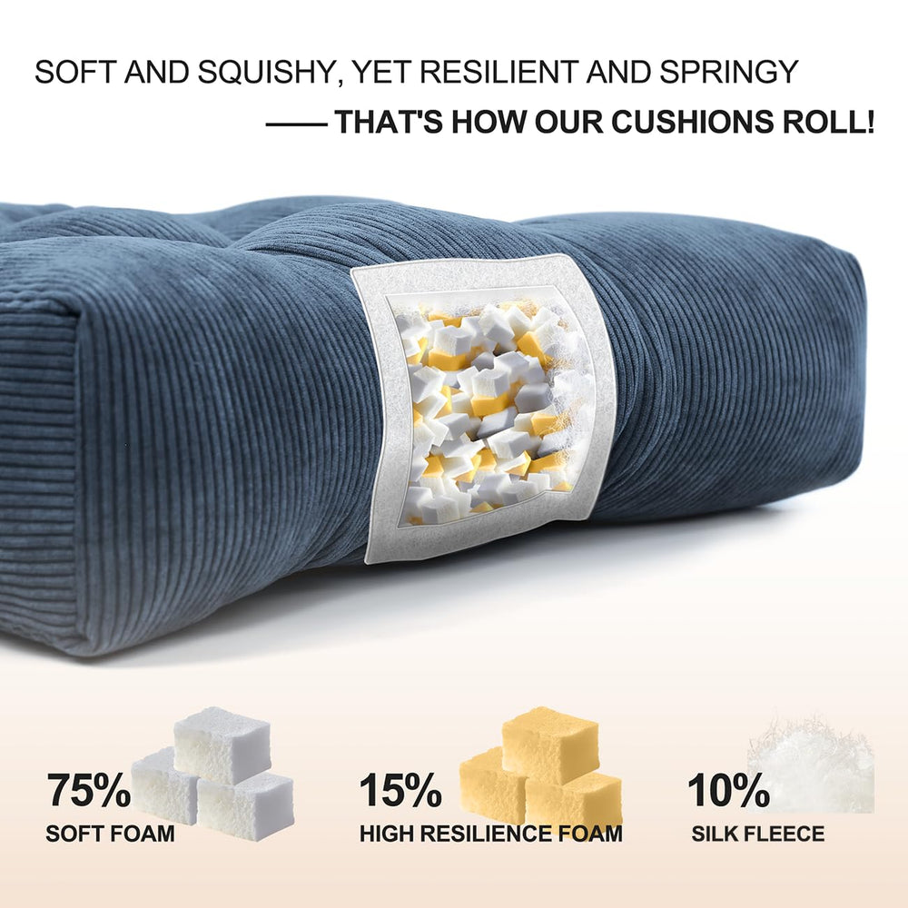 Lokex cushion in a reading nook offering cozy relaxation