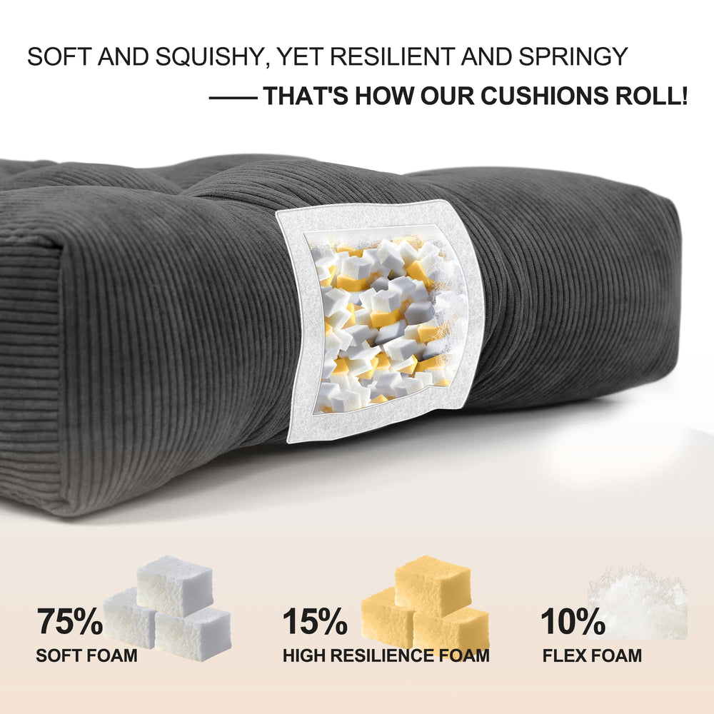 Lokex secure ties fastened to chair back keeping the cushion stable during rocking