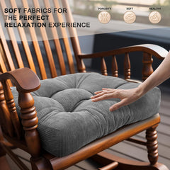 Lokex cushion underside showing silicone non-slip particles and grip benefit