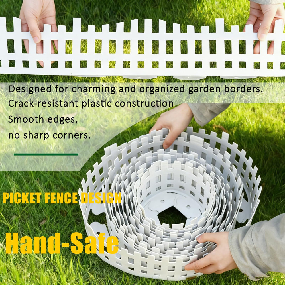 LOLEDE stakes inserted through edging demonstrating secure anchoring