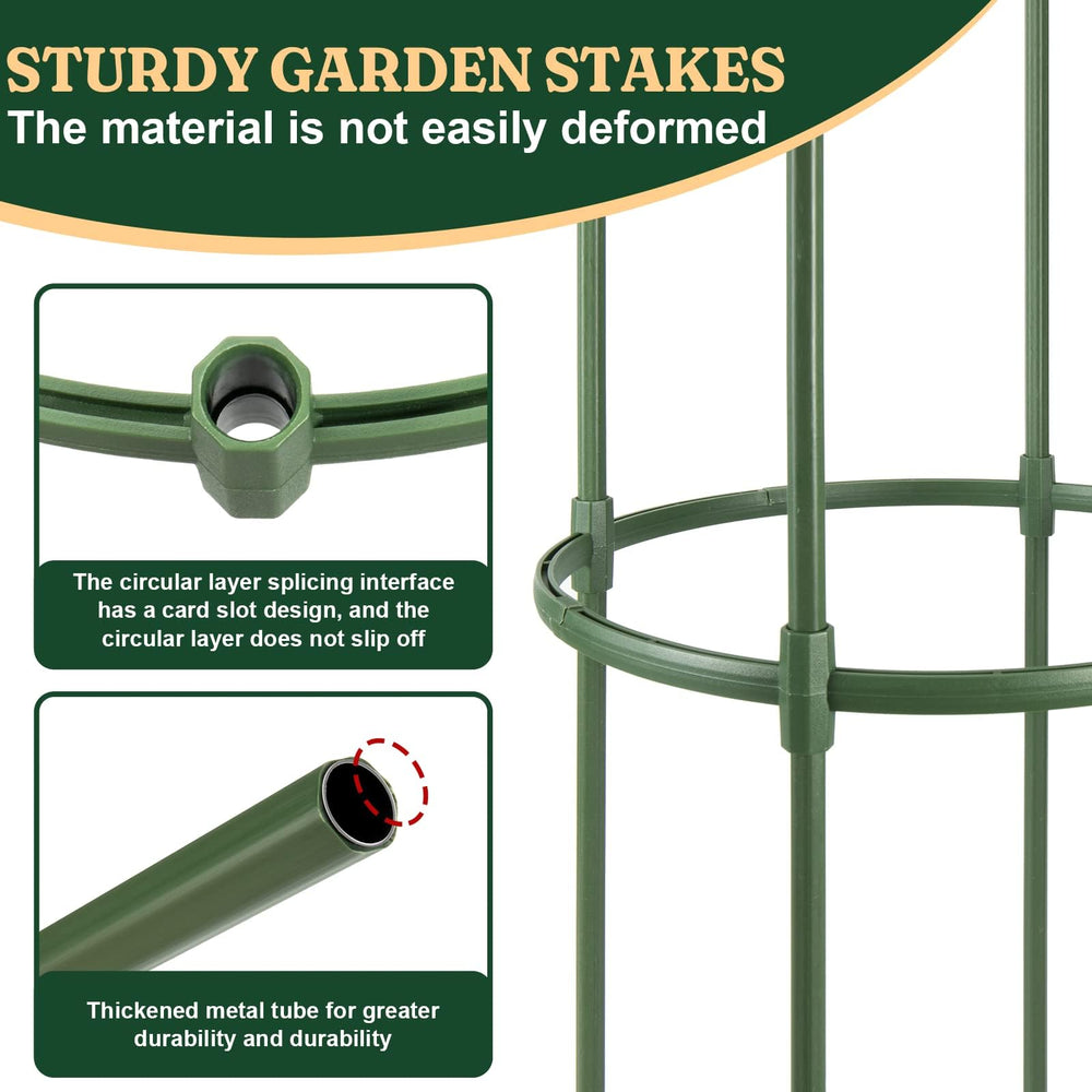 LOMNYIY circular middle ring detail locking in place for stable support