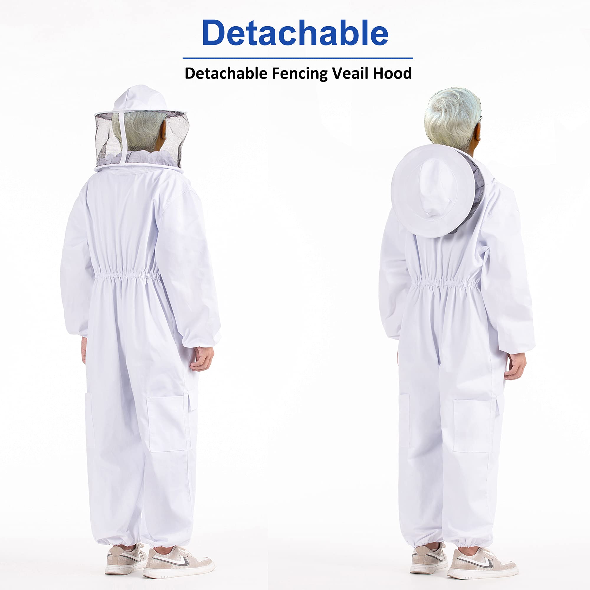 LONGADS ventilated fabric texture illustrating breathable cotton-polyester blend for cooler wear