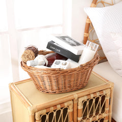 LONGERO basket in use at picnic illustrating practical storage benefit