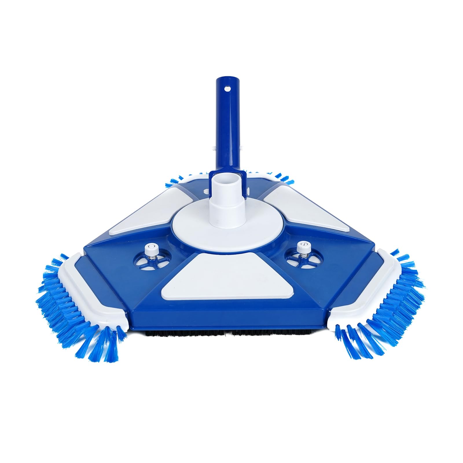 longsuda front view of vacuum head showing triangular shape and control