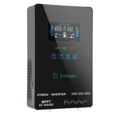 Lonsge front glass touch LCD showing system status and easy control