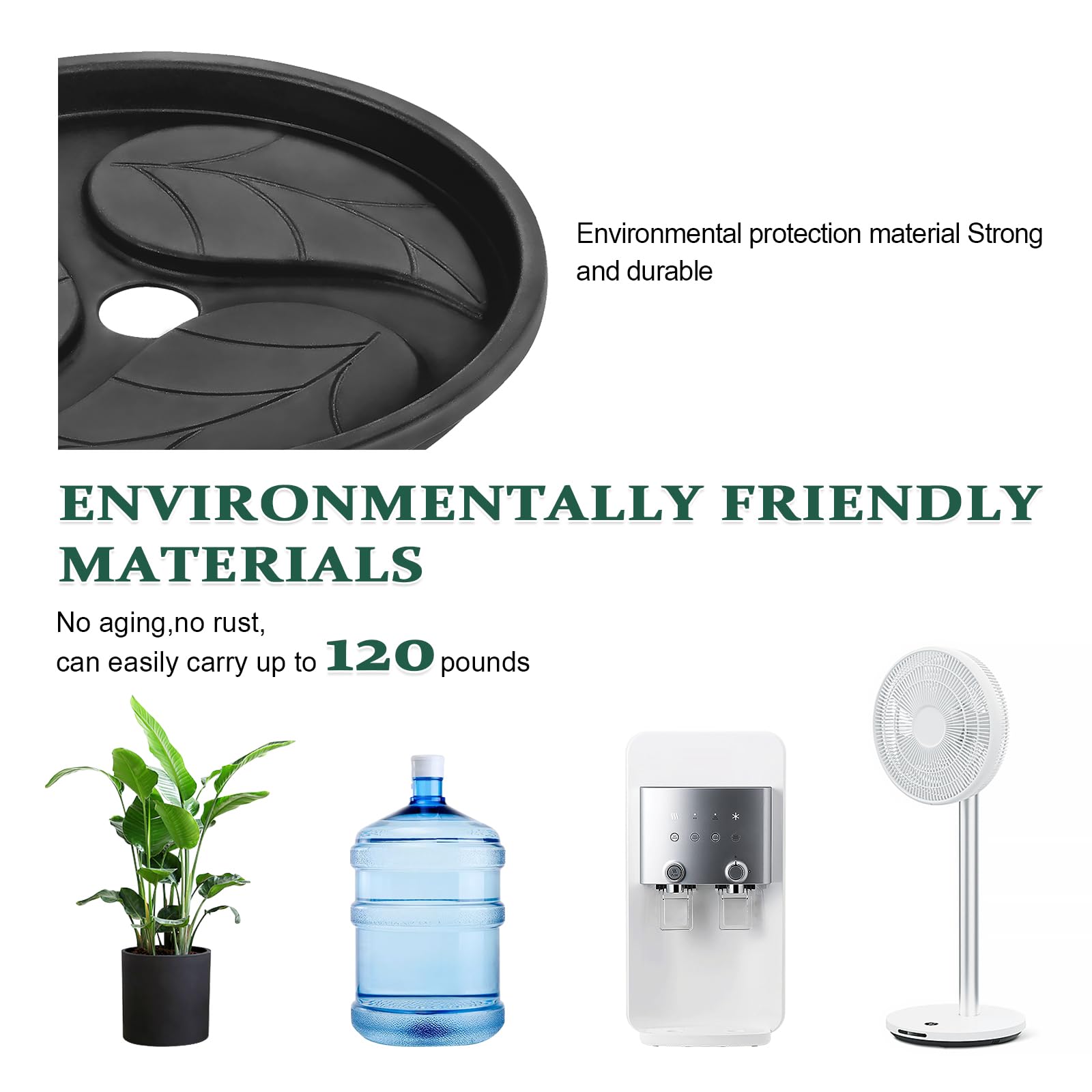 Looca in a living room holding a heavy planter for easy room styling benefit