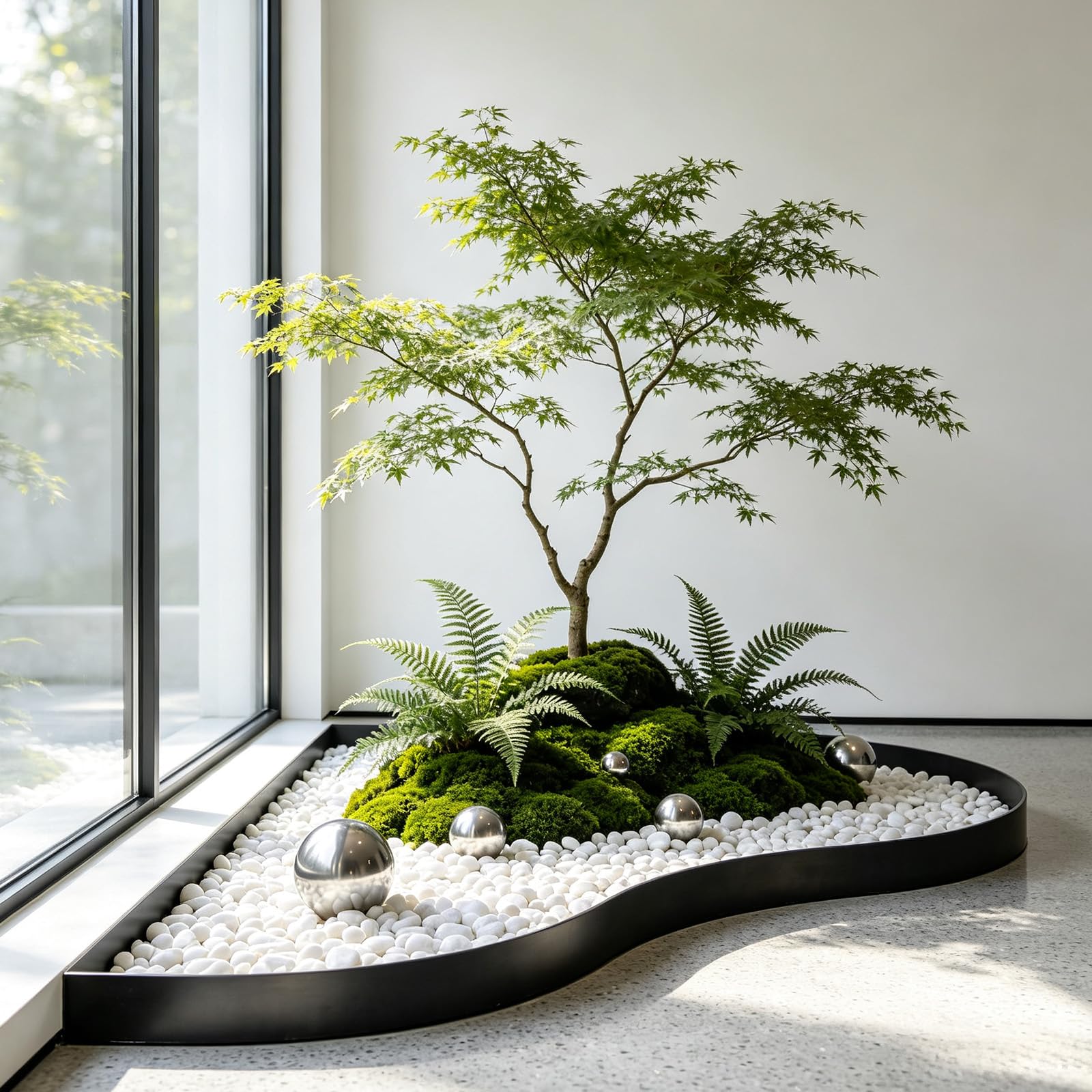 LOOIOOJ stones stabilizing candle arrangement for safer table displays